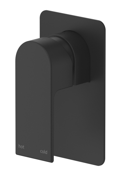 Beki Shower Mixer - Square - TRIM KIT - Black