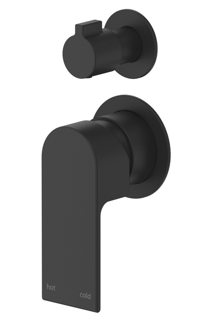 Eleniko Mixer Diverter - 2P - TRIM KIT - Black