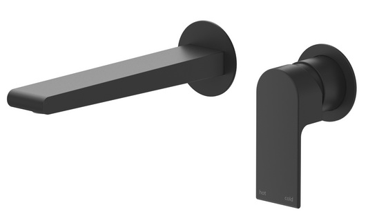 Eleniko Wall-Spout Combo - 2P - TRIM KIT - Black