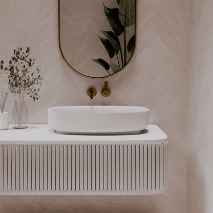 600mm Pietra Bianca - Bianca Above Counter Basins