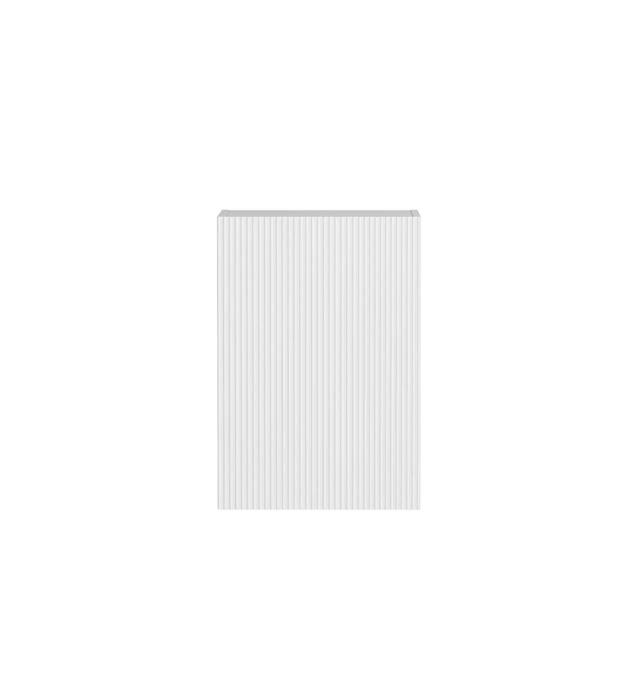 Bondi Laundry 415 Fluted White Wall Cabinet