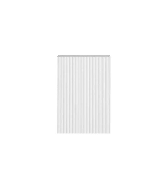 Bondi Laundry 415 Fluted White Wall Cabinet
