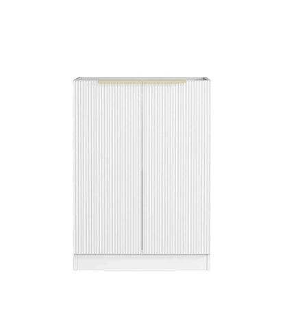 Bondi White Base Laundry Cabinet with Stone Top and Sink 1060x600x900