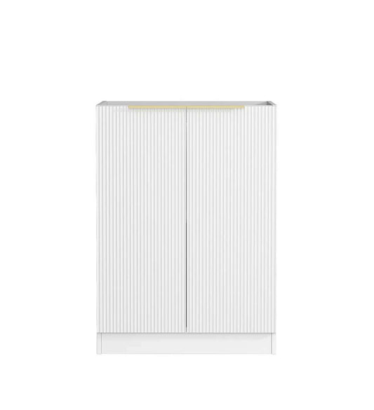 Bondi White Base Laundry Cabinet with Stone Top and Sink 1060x600x900