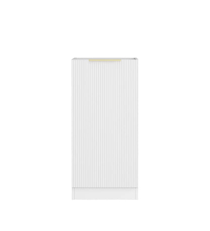 Bondi White Base Laundry Cabinet with Stone Top and Sink 1060x600x900