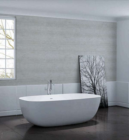 1800mm Pietra Bianca - Bora Freestanding Bathtub