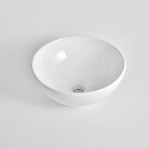 330*330*130mm Matte White Above Counter Basin