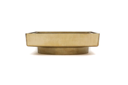 Brushed Gold Smart Tile Insert Floor Waste Shower Grate Drain (88mm outlet)
