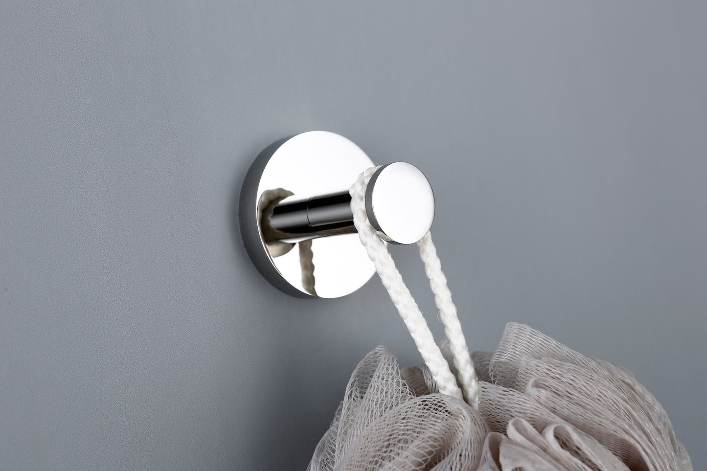 Lux S2 Single Robe Hook - Chrome