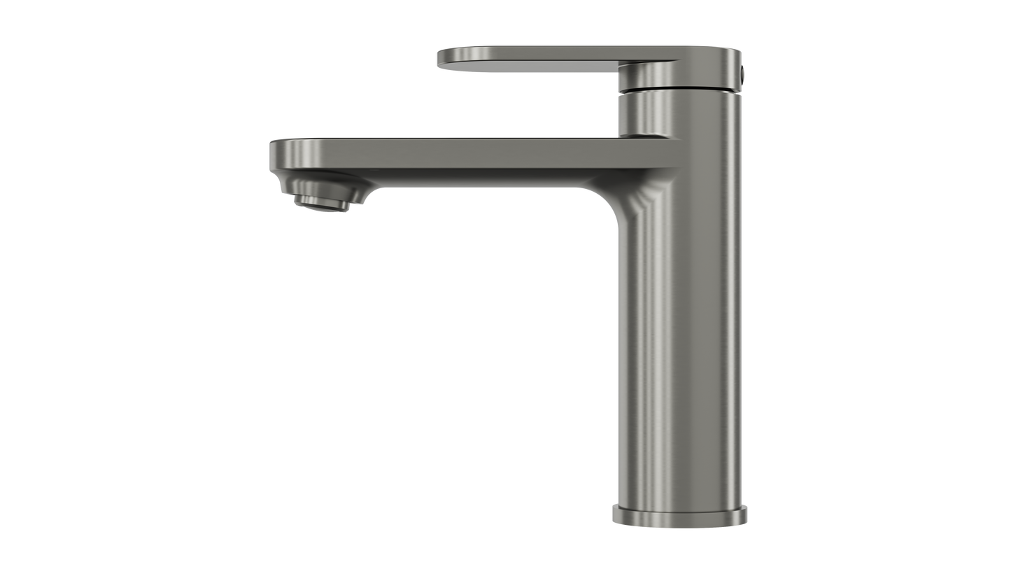 Capo Basin Mixer - Gunmetal
