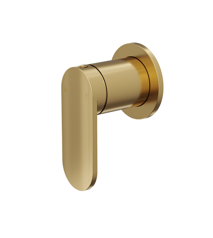 Capo Wall Mixer Trim Kit - Brushed Brass