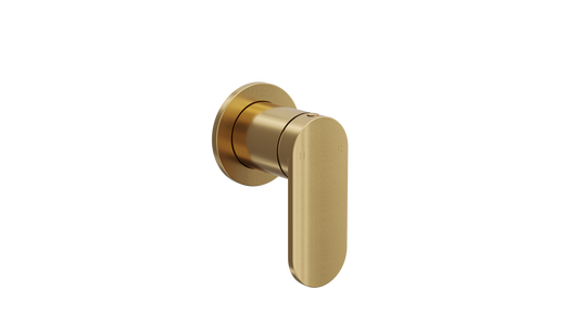 Capo Wall Mixer Trim Kit - Brushed Brass