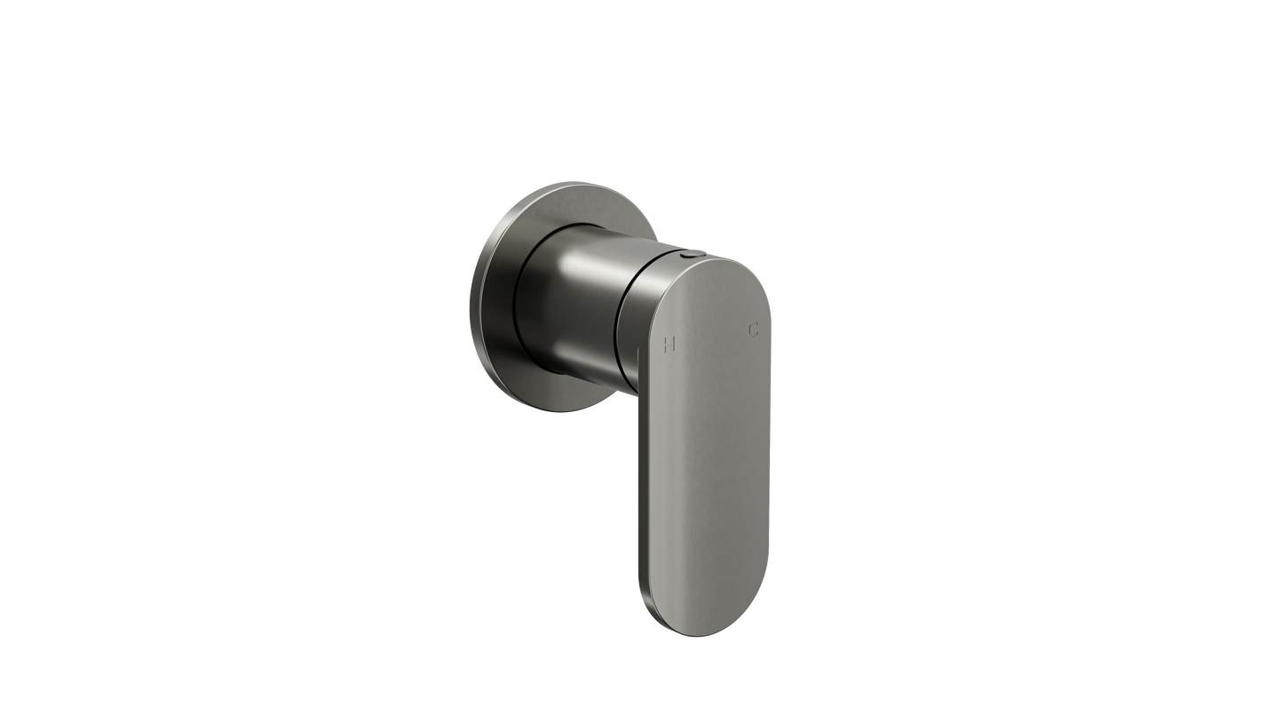 Capo Wall Mixer - Gunmetal