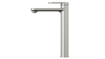 Capo Tall Basin Mixer - Brushed Nickel