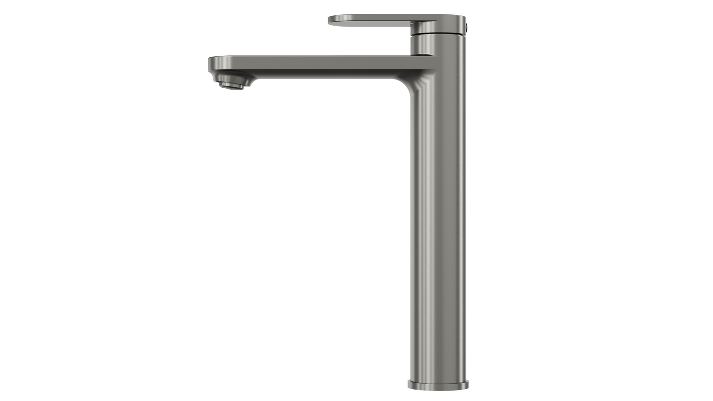 Capo Tall Basin Mixer - Gunmetal