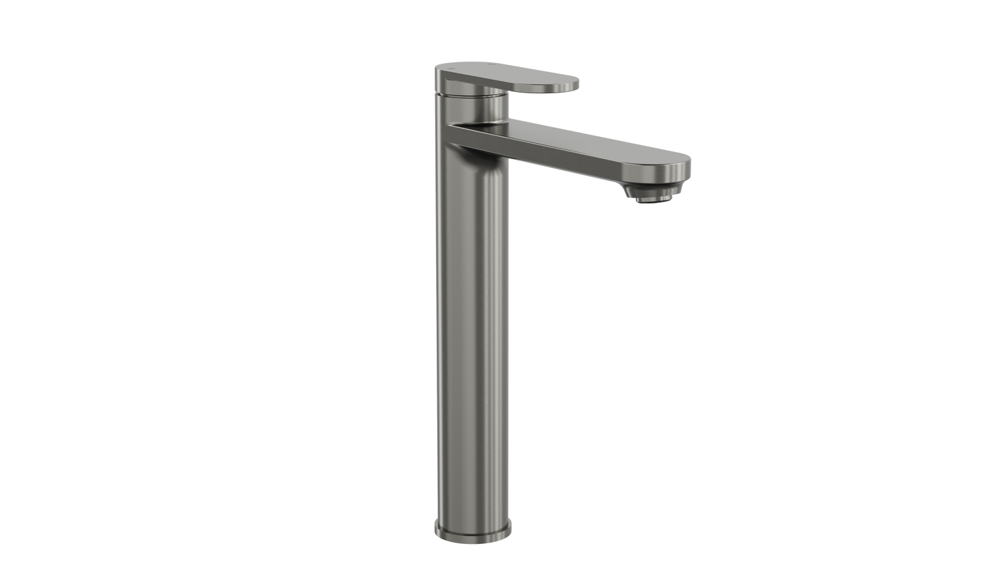 Capo Tall Basin Mixer - Gunmetal