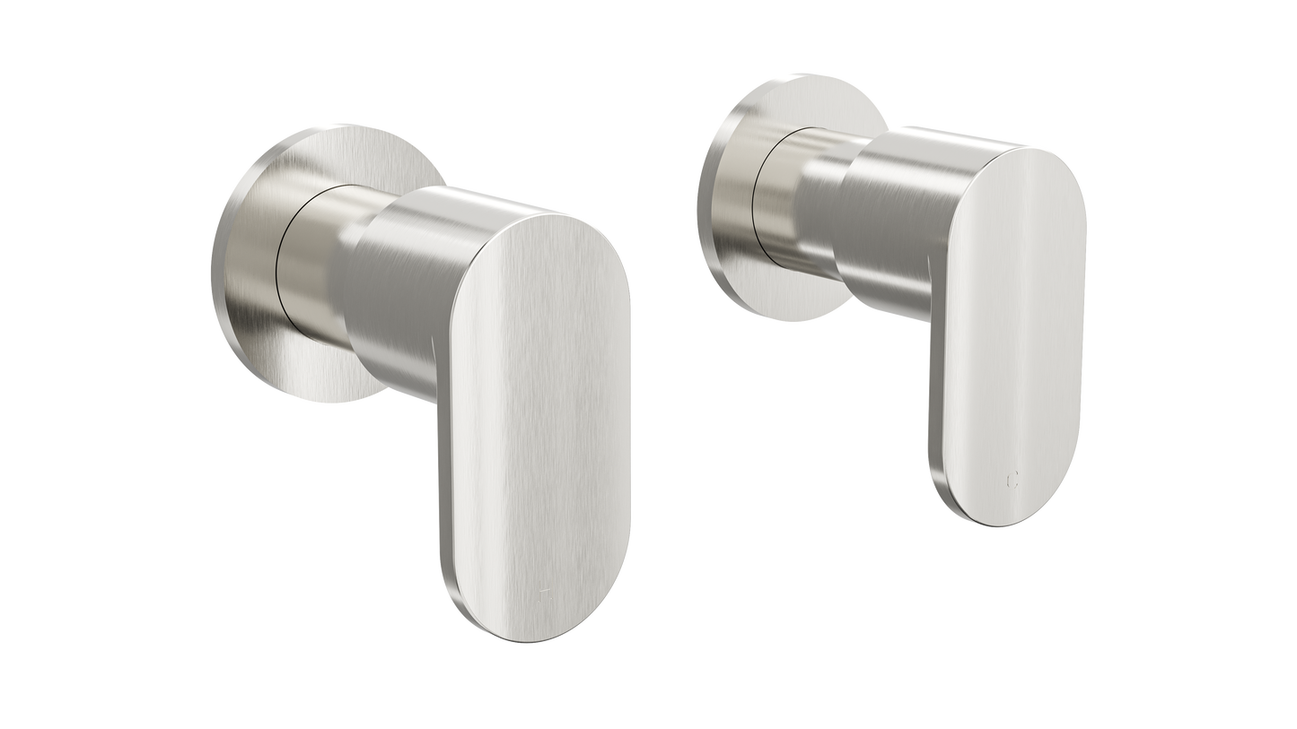 Capo Wall Top Assemblies - Brushed Nickel