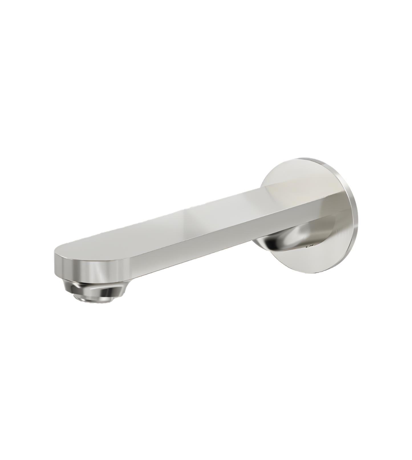 Capo Wall Mount Basin or Bath Spout - Brushed Nickel