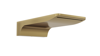 Cascada S2 Waterfall Bath Spout - Brushed Brass