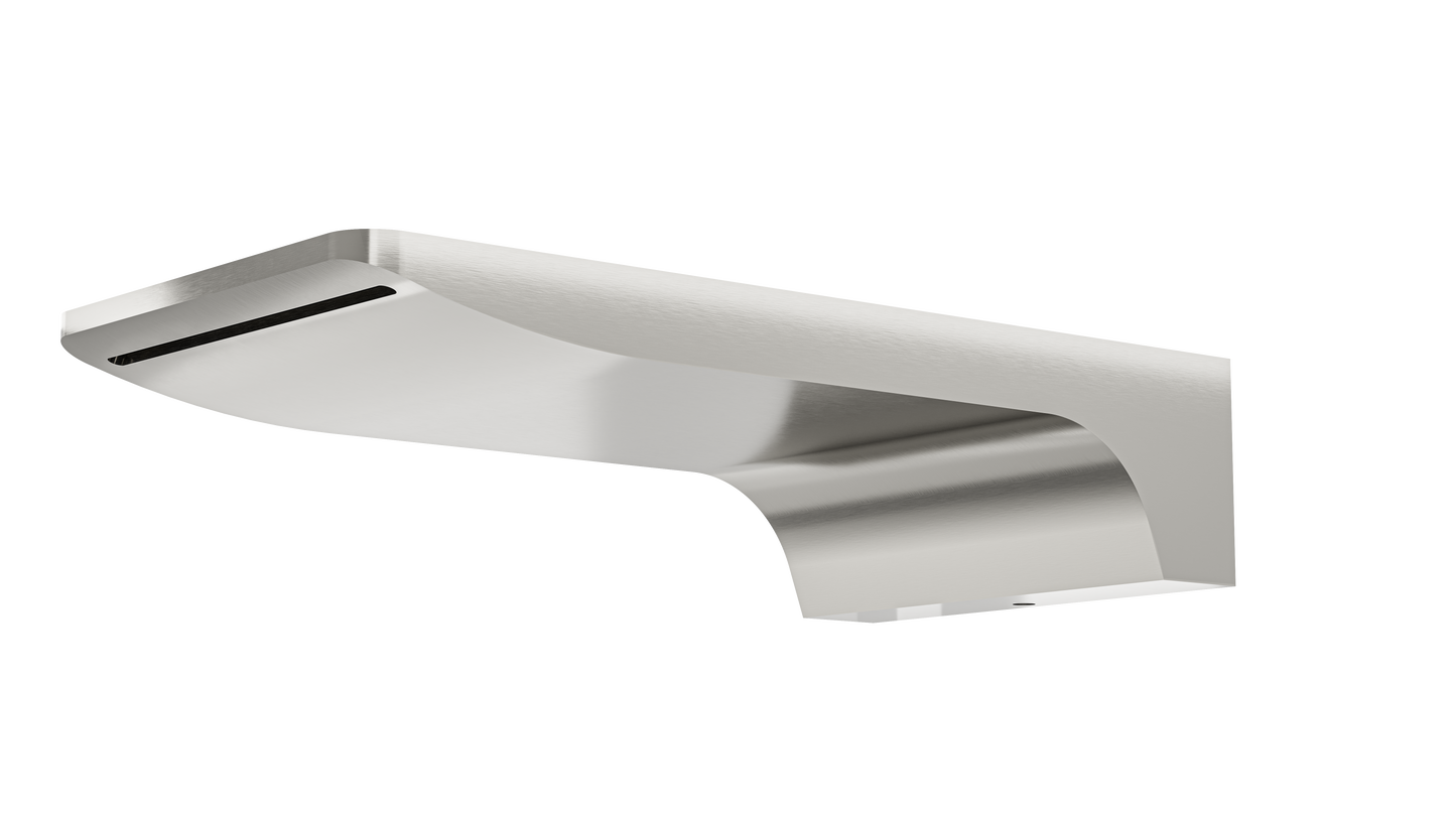 Cascada S2 Waterfall Bath Spout - Brushed Nickel