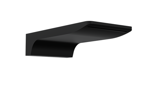Cascada S2 Waterfall Bath Spout - Matte Black