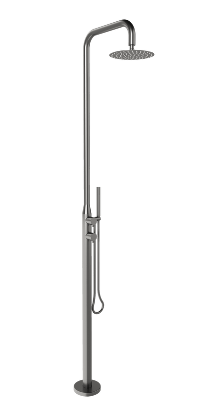 Lamezia Marine Grade Outdoor Shower - Gunmetal