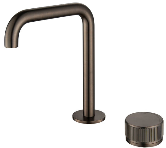 Mica Basin Hob Spout & Mixer - Dusk Bronze - (BOM)
