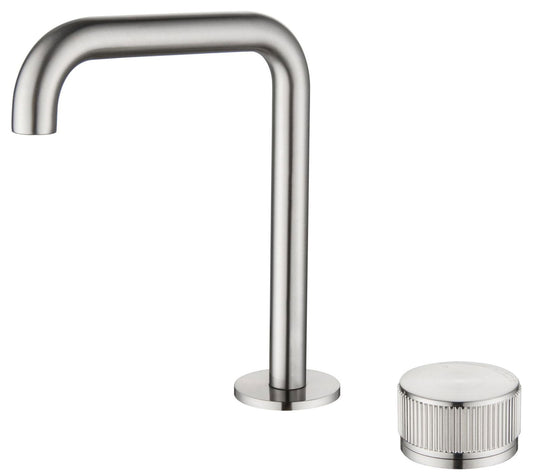 Mica Basin Hob Spout & Mixer - Brushed Nickel - (BOM)
