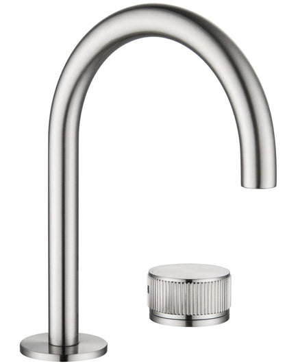 Mica Basin Hob Spout & Mixer - Brushed Nickel - (BOM)