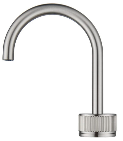Mica Basin Hob Spout & Mixer - Brushed Nickel - (BOM)