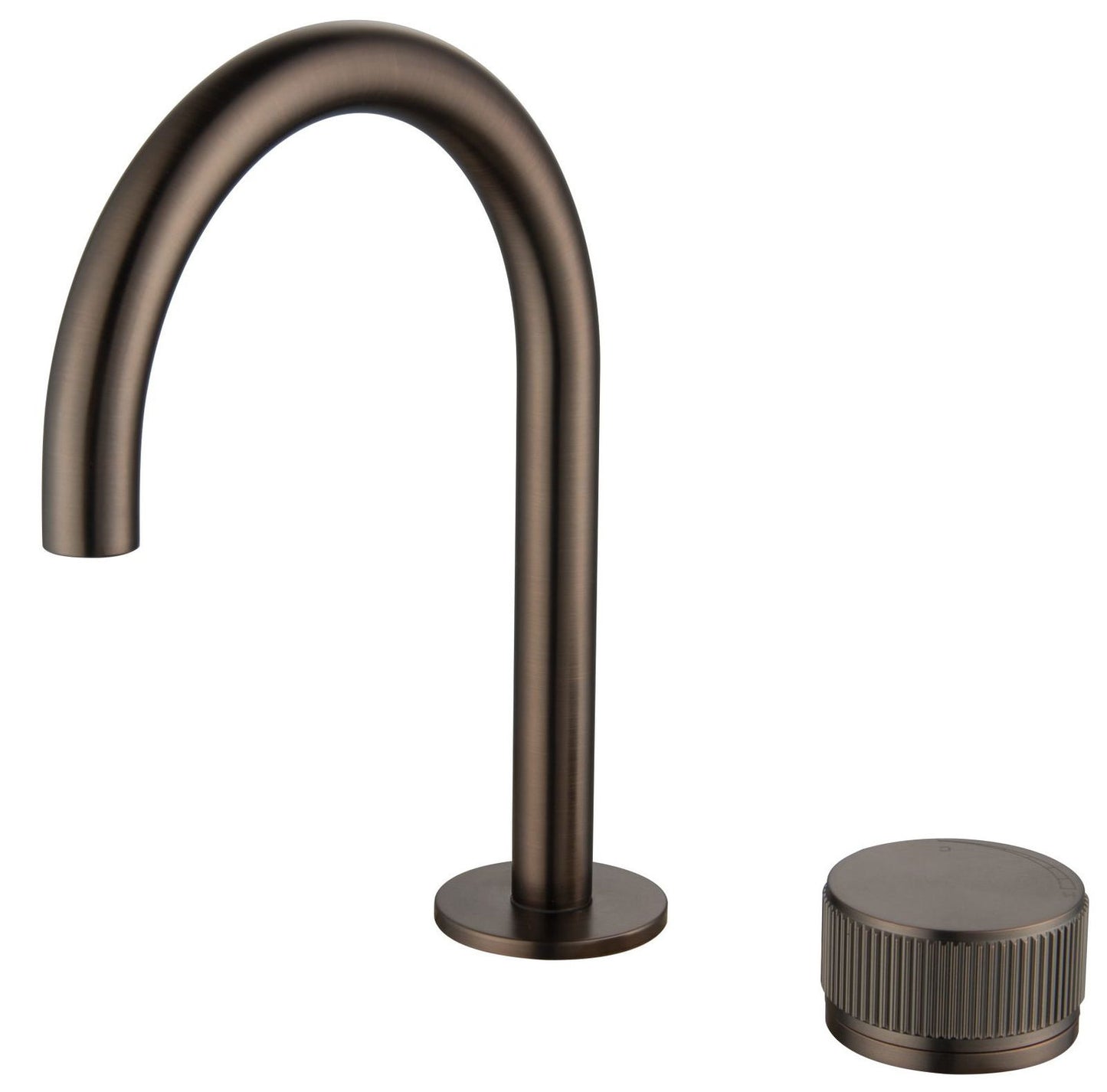 Mica Basin Hob Spout & Mixer - Dusk Bronze - (BOM)