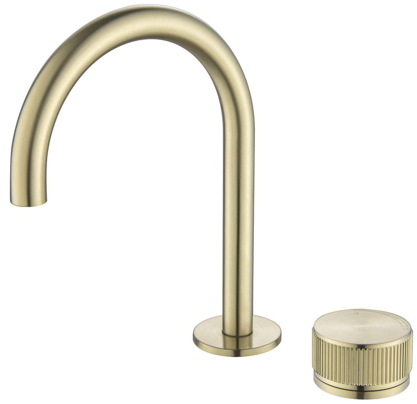 Mica Basin Hob Spout & Mixer - French Gold - (BOM)