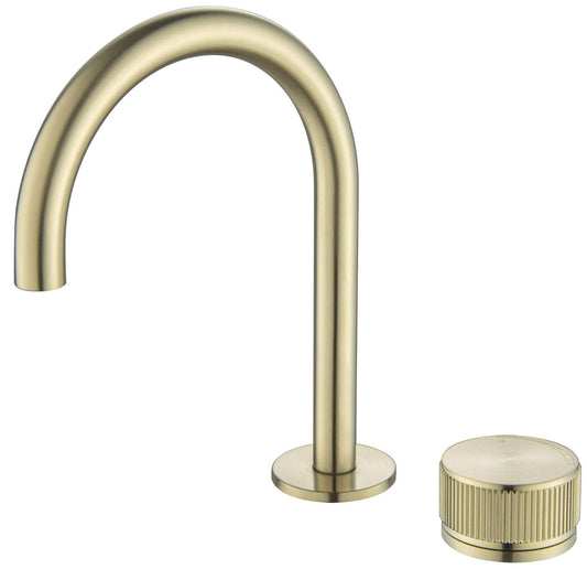 Mica Basin Hob Spout & Mixer - French Gold - (BOM)