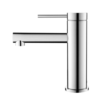 Mica Basin Mixer - Straight Spout - CHROME
