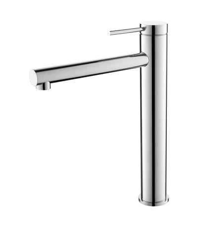 Mica TALL Basin Mixer - Straight Spout - CHROME