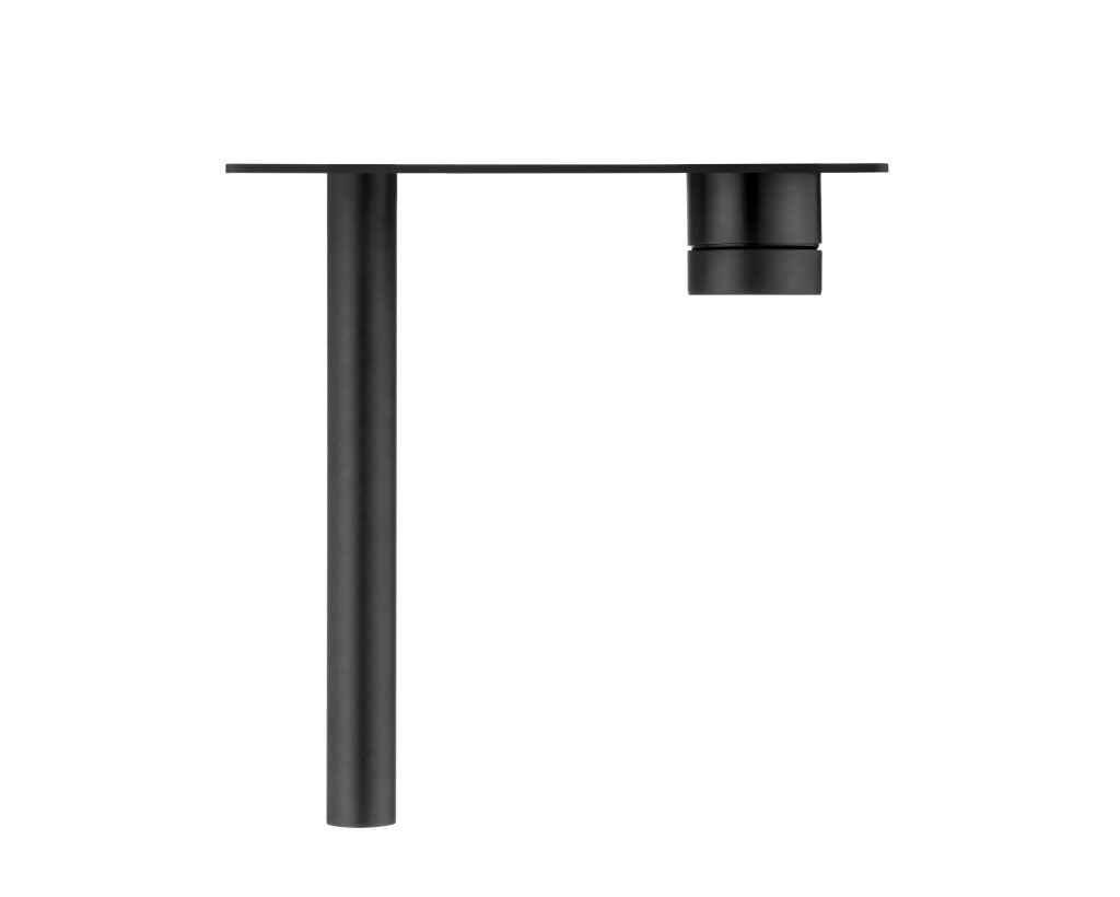 Mica Wall-Spout Combo - 1P - TRIM KIT - Black