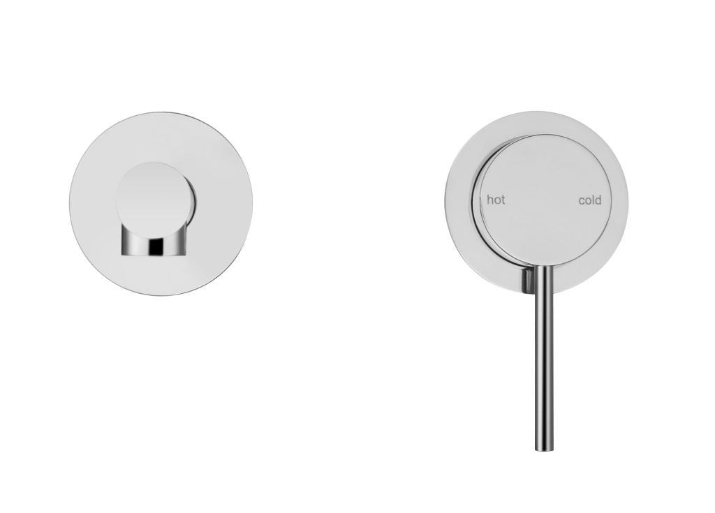 Mica Wall-Spout Combo - 2P - TRIM KIT - Chrome