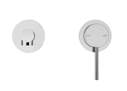 Mica Wall-Spout Combo - 2P - TRIM KIT - Chrome