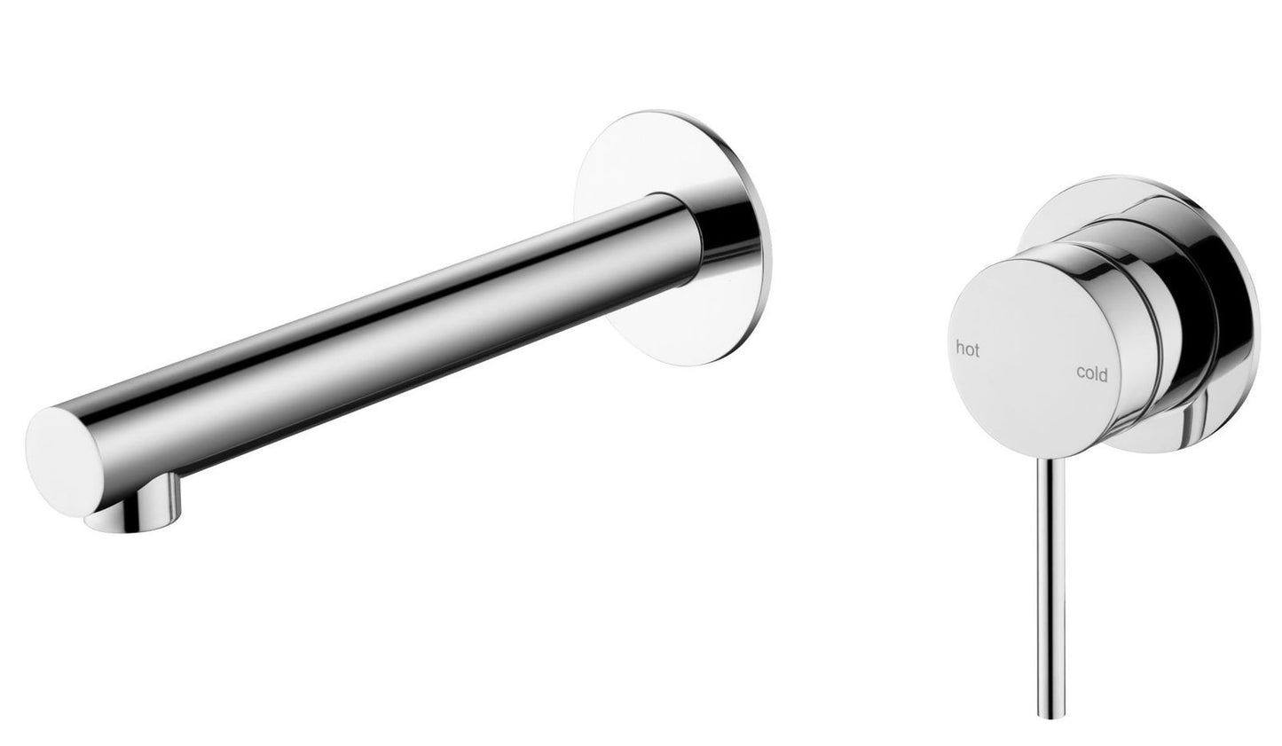 Mica Wall-Spout Combo - 2P - TRIM KIT - Chrome