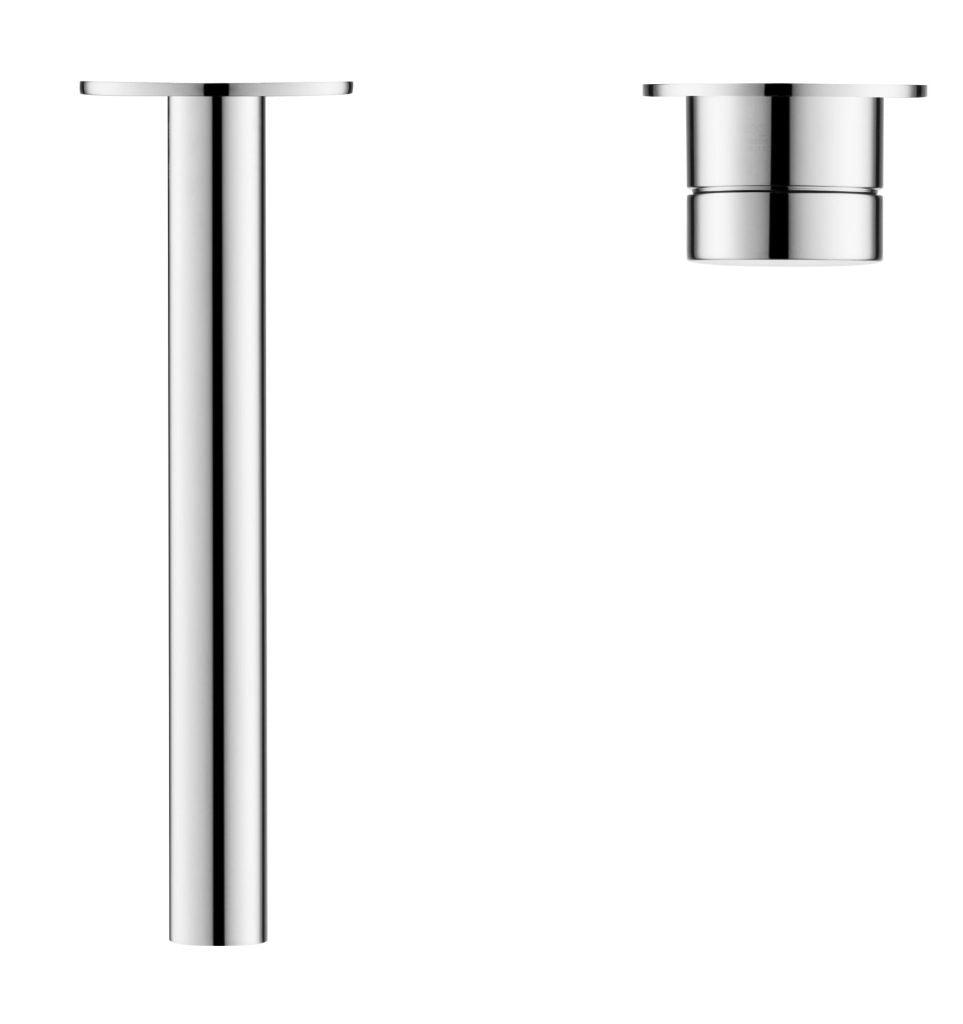 Mica Wall-Spout Combo - 2P - TRIM KIT - Chrome