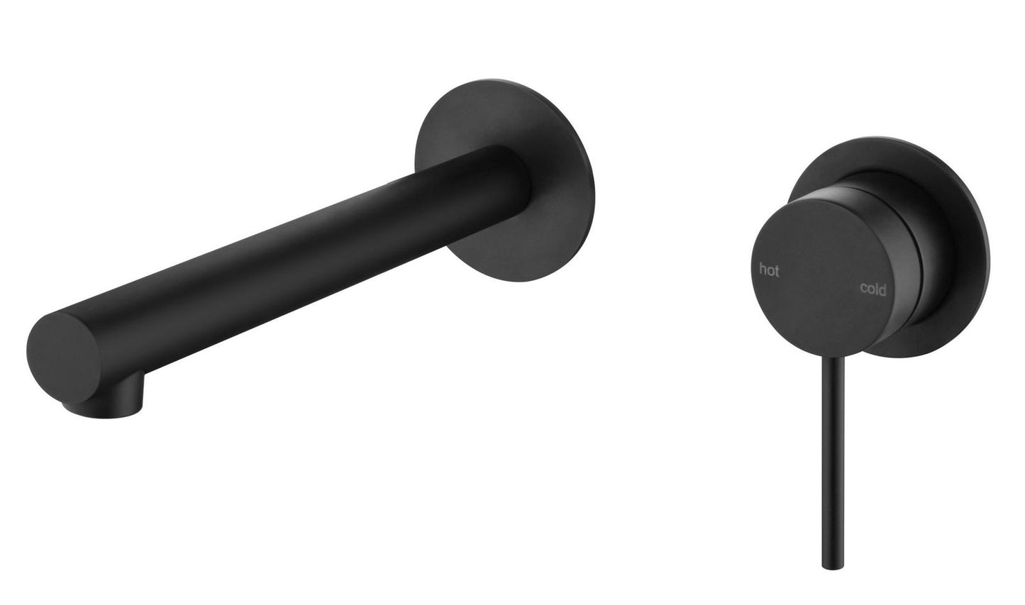 Mica Wall-Spout Combo - 2P - TRIM KIT - Black