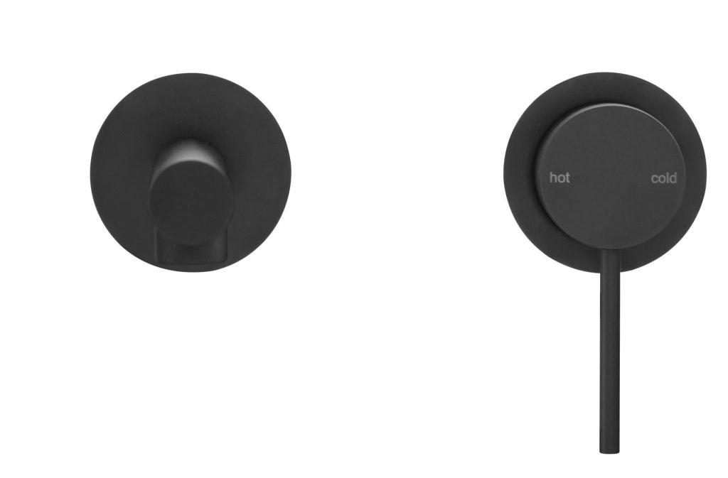 Mica Wall-Spout Combo - 2P - TRIM KIT - Black