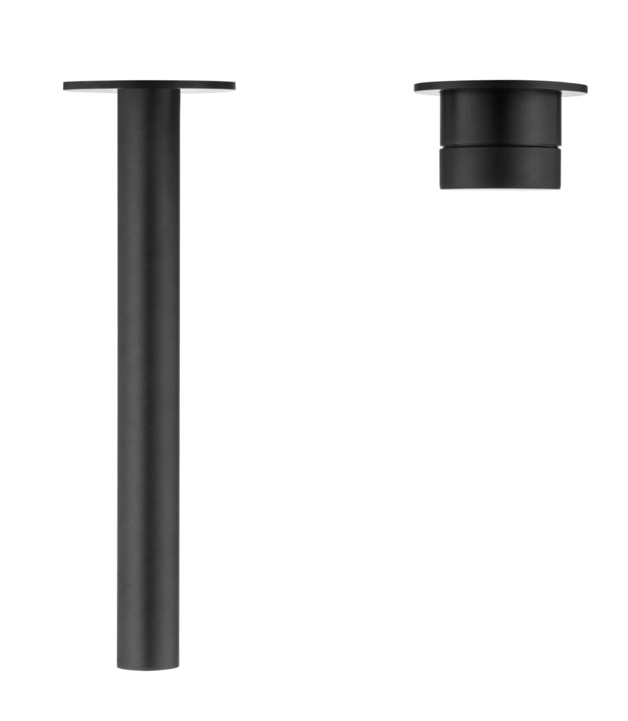 Mica Wall-Spout Combo - 2P - TRIM KIT - Black