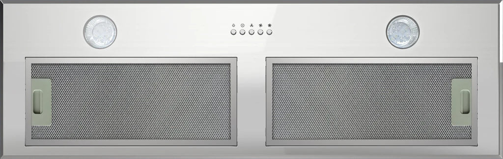 900mm SS Undermount Rangehood - 800m³/hr, LED lights