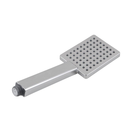 Square Single Function Chrome ABS Handheld Shower