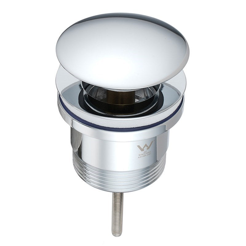 Chrome Brass Universal Basin/Bathtub Pop Up Waste