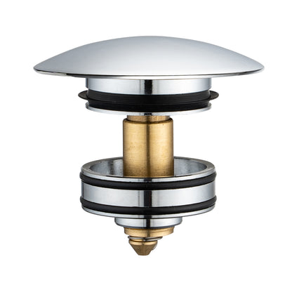 Chrome Brass Universal Basin/Bathtub Pop Up Waste