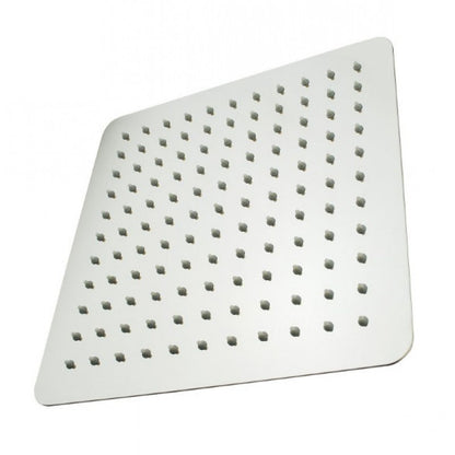 Super-slim Square Chrome Stainless Steel Shower Head 250mm