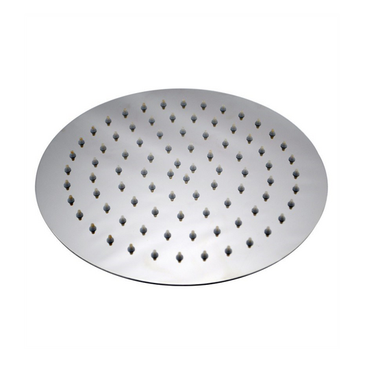 Super-slim Round Chrome Stainless Steel Shower Head 250mm