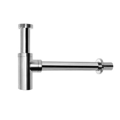 Round Chrome Bottle Trap 32mm